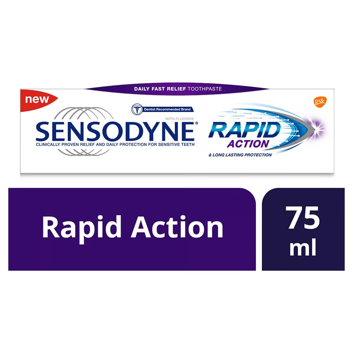 Sensodyne Rapid Action 75ml Tooth Paste