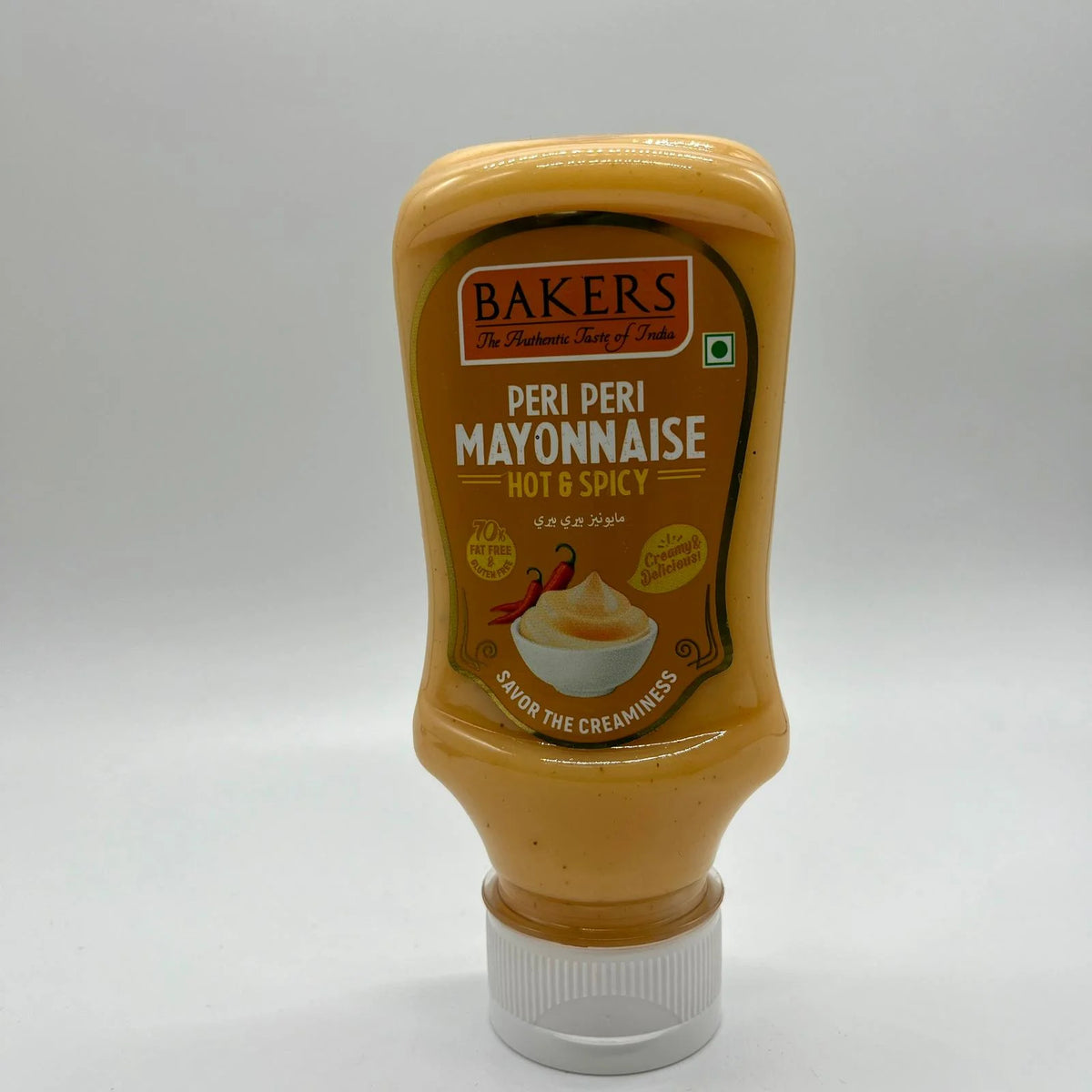 BAKER'S PERI PERI MAYONNAISE HOT & SPICY 220gm