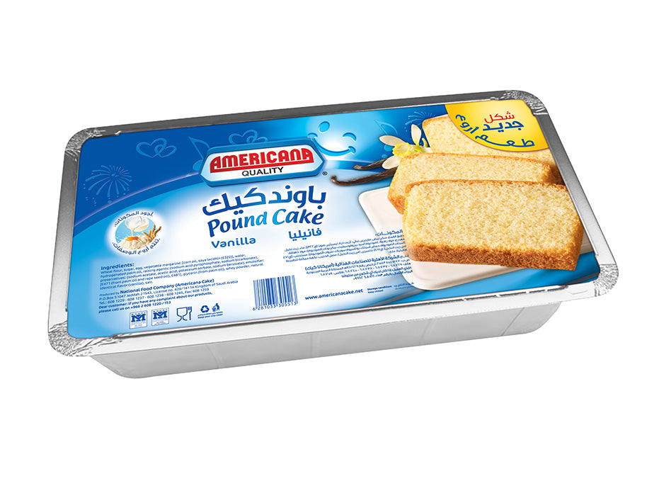 Americana Vanilla Pound Cake 325gm