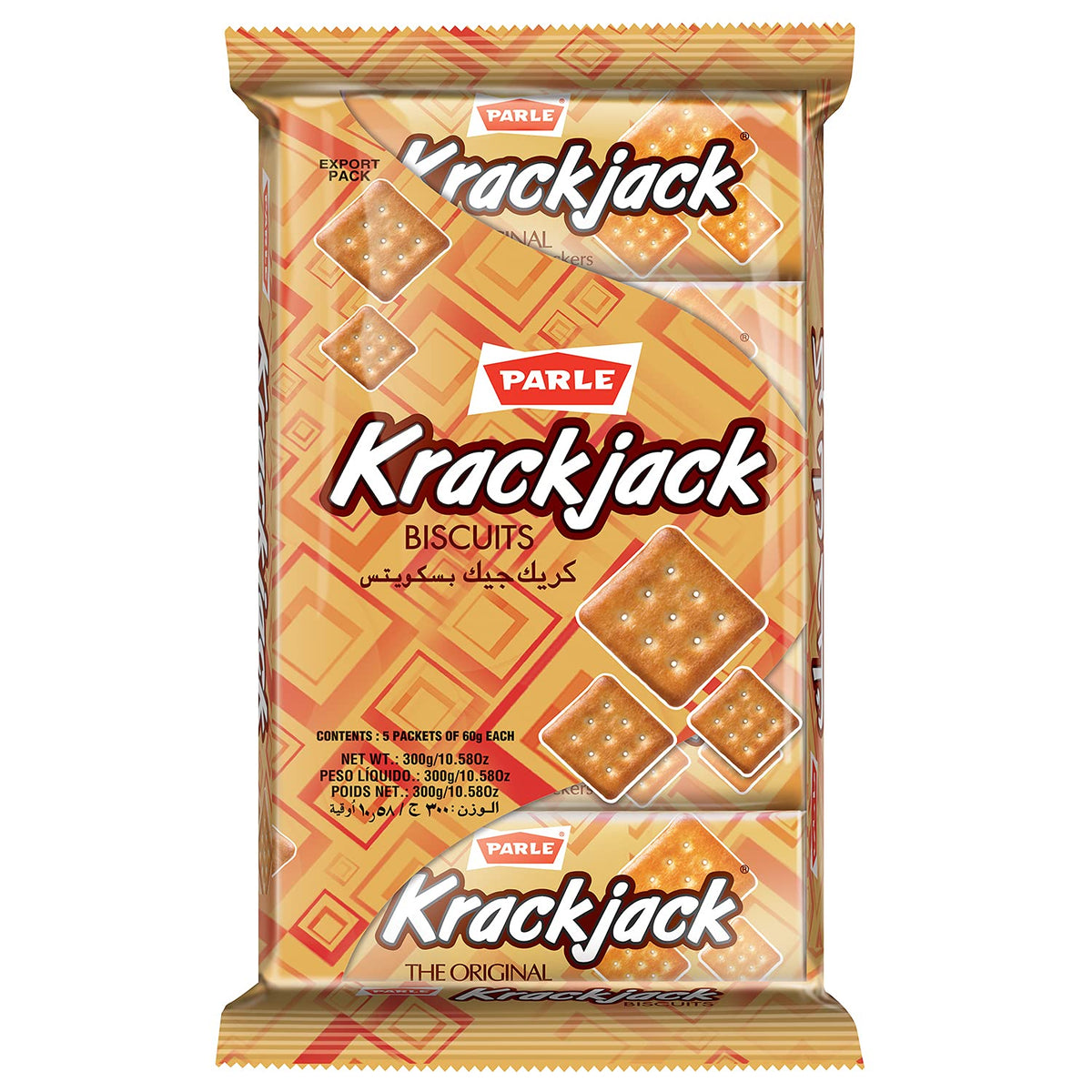 PARLE KRACK JACK BISCUITS 5pcs 300gm