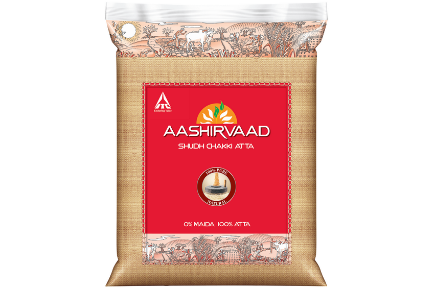 Aashirvaad Whole Wheat Flour Shudh Chakki Atta 2 kg