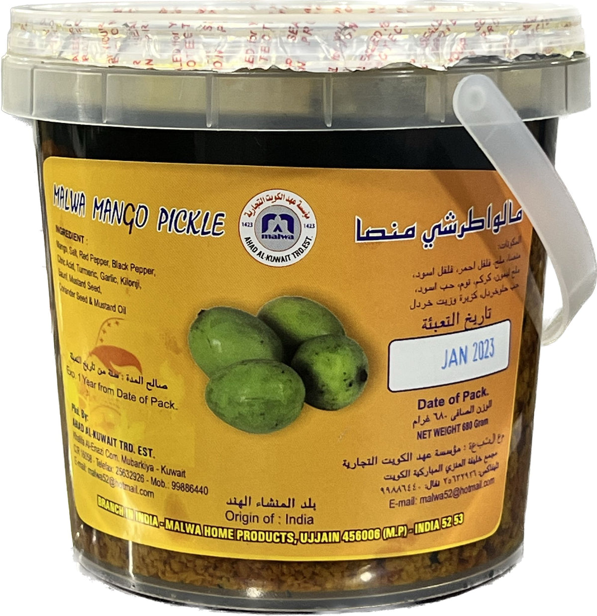 MALWA SP UJJAIN MANGO PICKLE 680gm